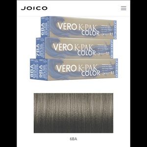 🚨SOLD🚨JOICO Pro Hair color  6BA Vero K-Pak Color 2.5 oz Ash Brown
